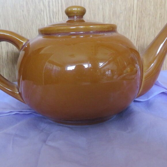 Small Light Brown TEAPOT Hudson's Bay Co. (K440) - Picture 2 of 6